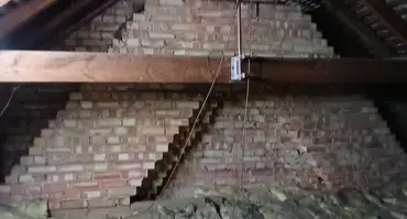 chimney breast in loft