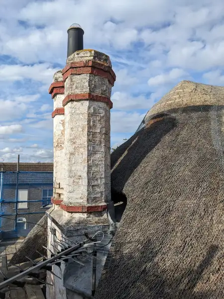 Chimney needing repair