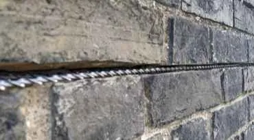 Brickwork with helibar