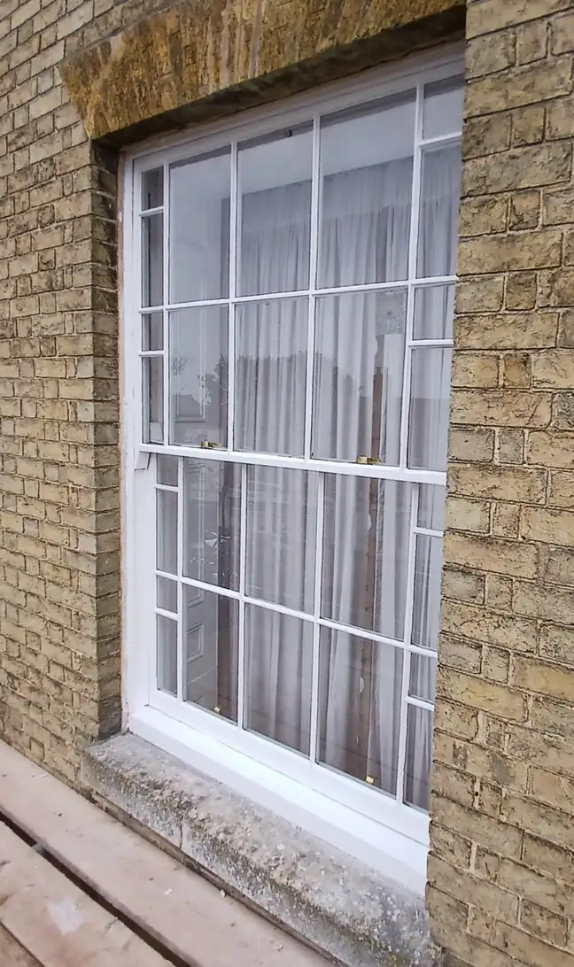 Refurbished sash windows